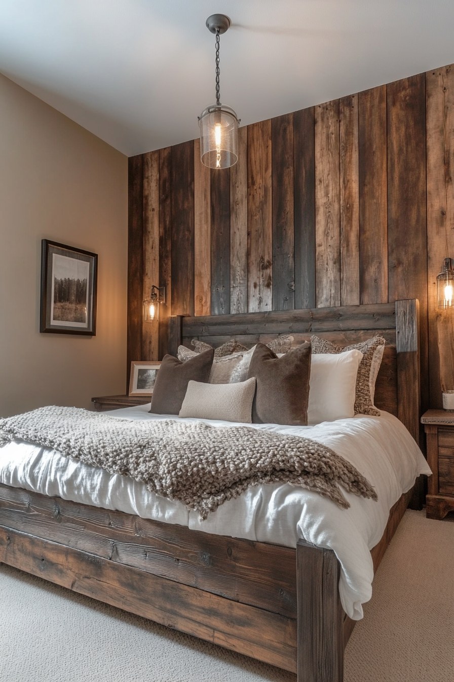 western ranch bedroom