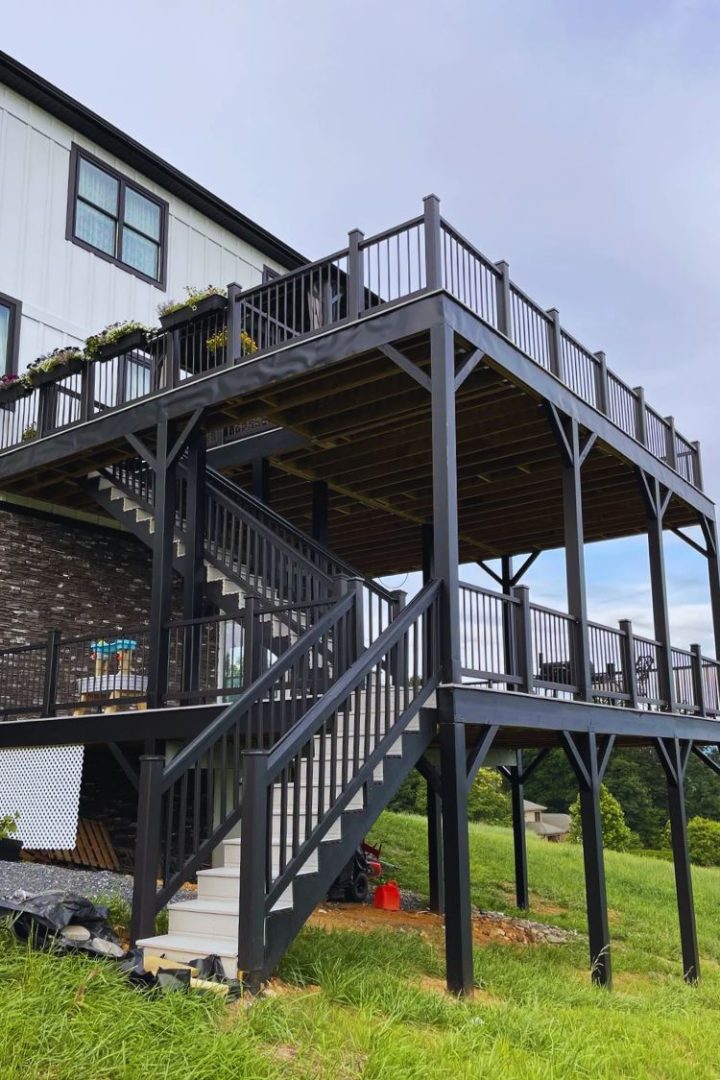 25+ Creative Deck Stair Ideas That Will Make Your Neighbors Jealous ...