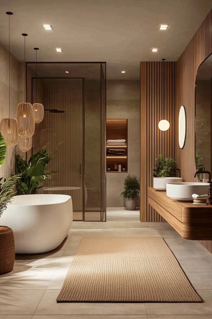 21 Stylish Modern Guest Bathroom Ideas to Make Your Visitors Feel ...