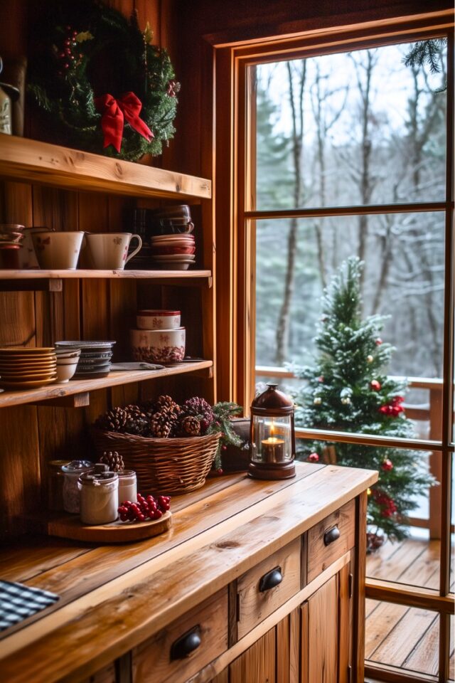 20 Magical Rustic Cabin Christmas Decor Ideas - H.M.G