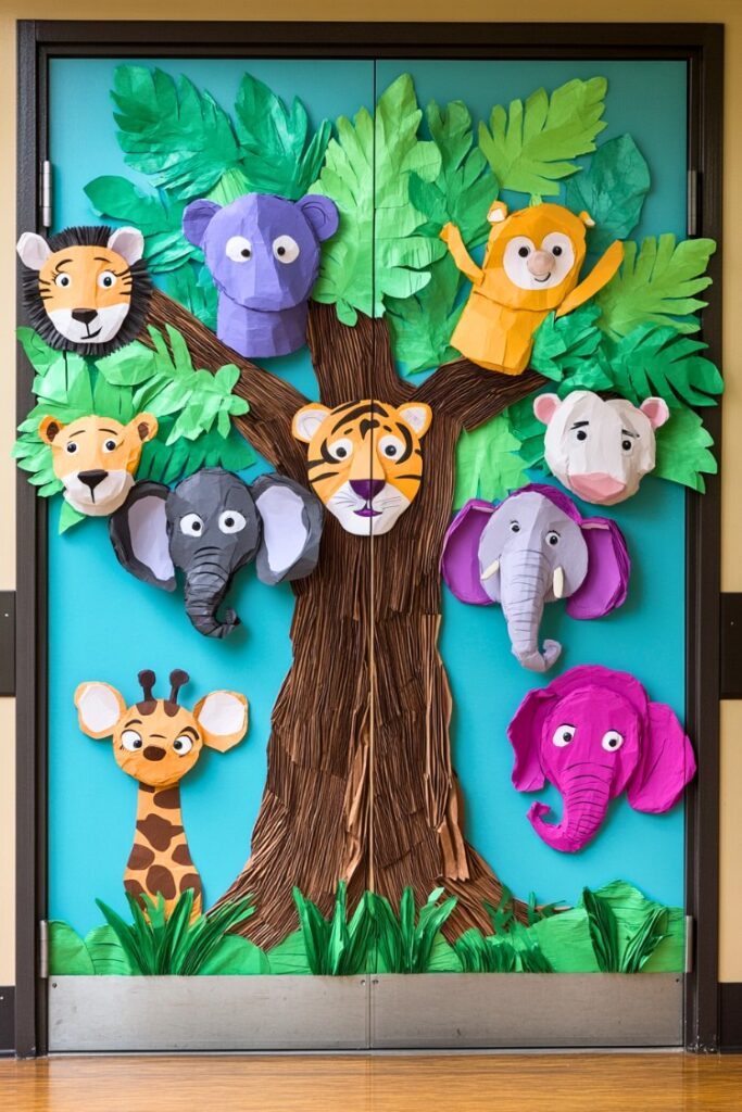 20+ Simple Easy Spring Classroom Doors Teachers Will Love! [Easter ...