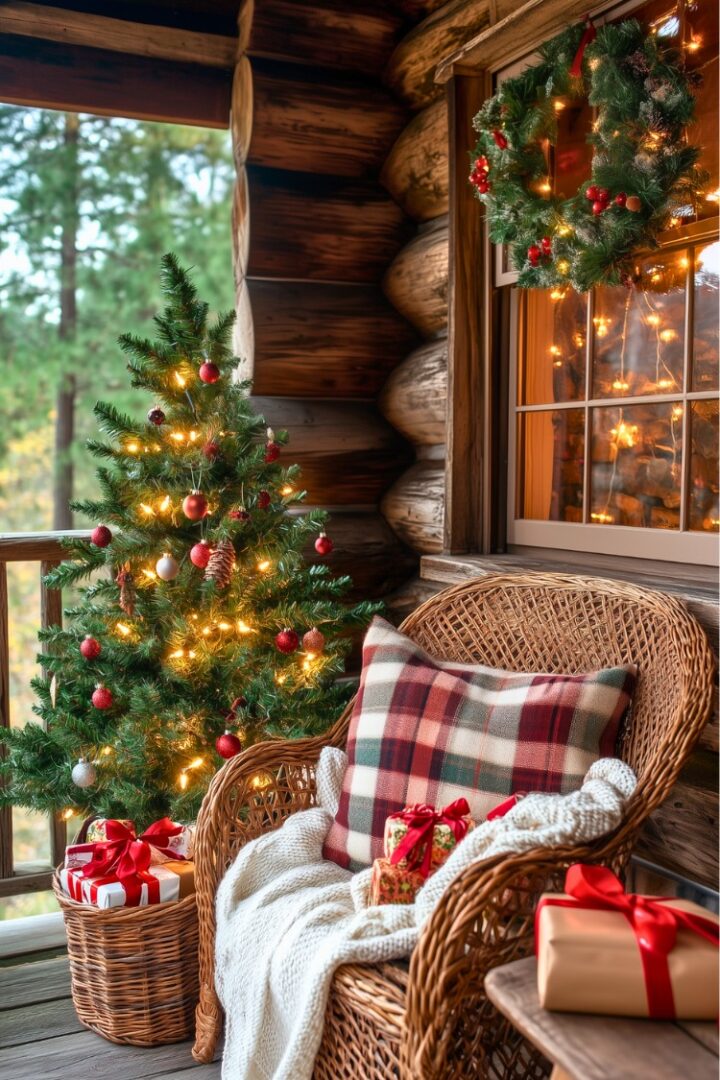 20 Magical Rustic Cabin Christmas Decor Ideas - H.M.G
