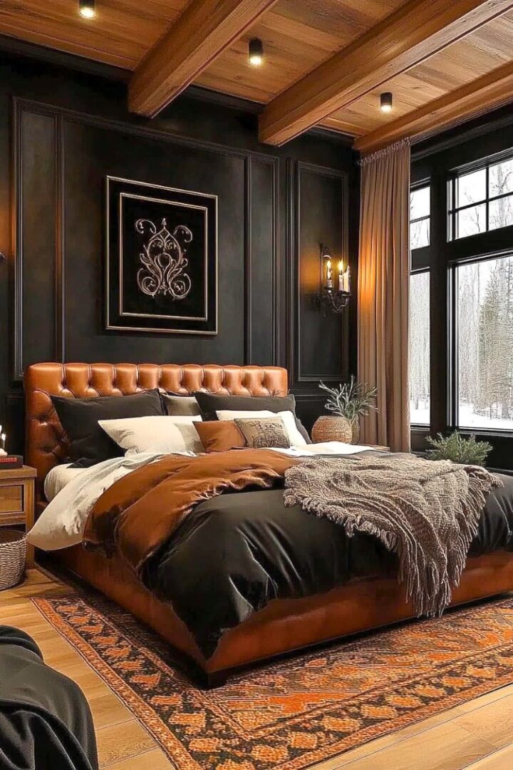 17 Black and Brown Bedroom Ideas That Blend Style and Comfort Perfectly