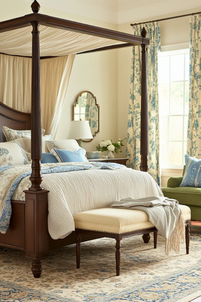 20 Cozy English Cottage Bedroom Ideas - H.M.G