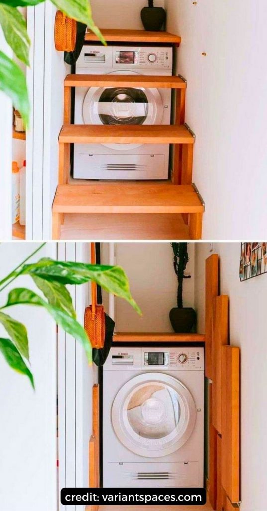 10+ Space-Saving Laundry Ideas Under the Stairs You Need to See - H.M.G