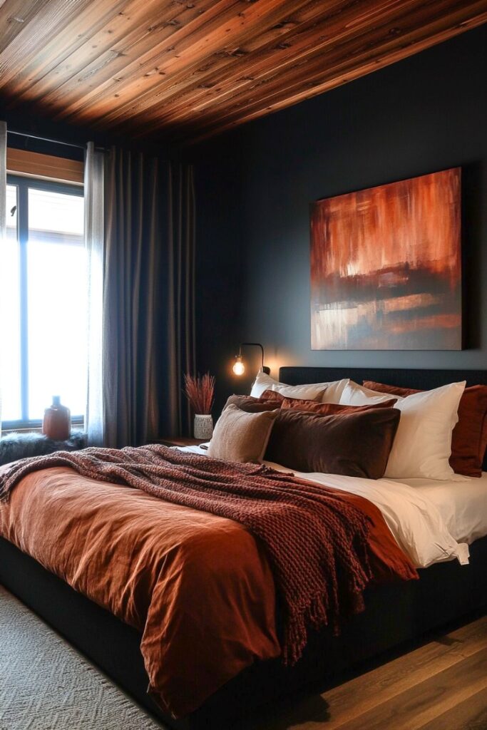20+ Black and Brown Bedroom Ideas That Blend Style and Comfort ...