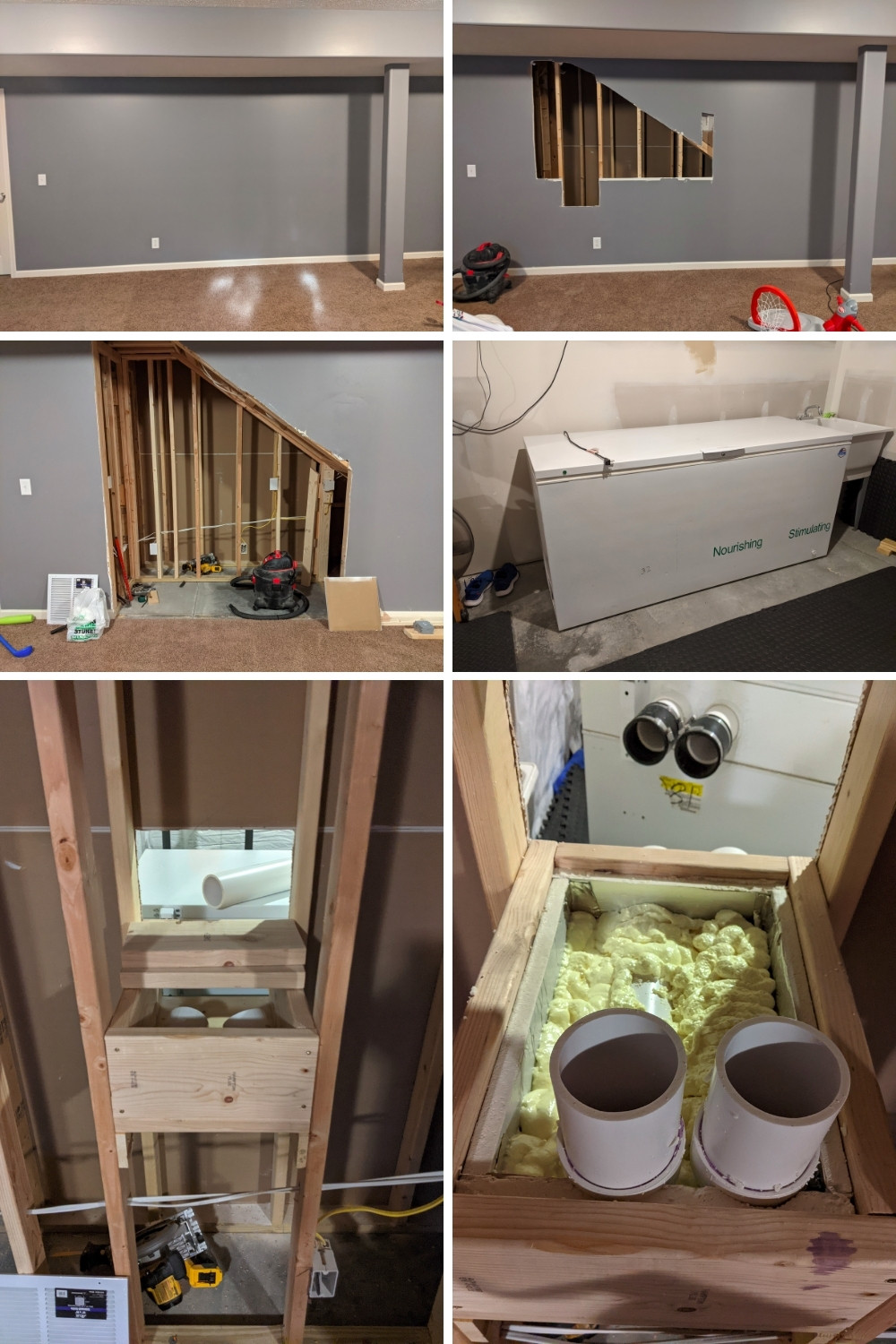 Under-Stair Bar Build DIY 1