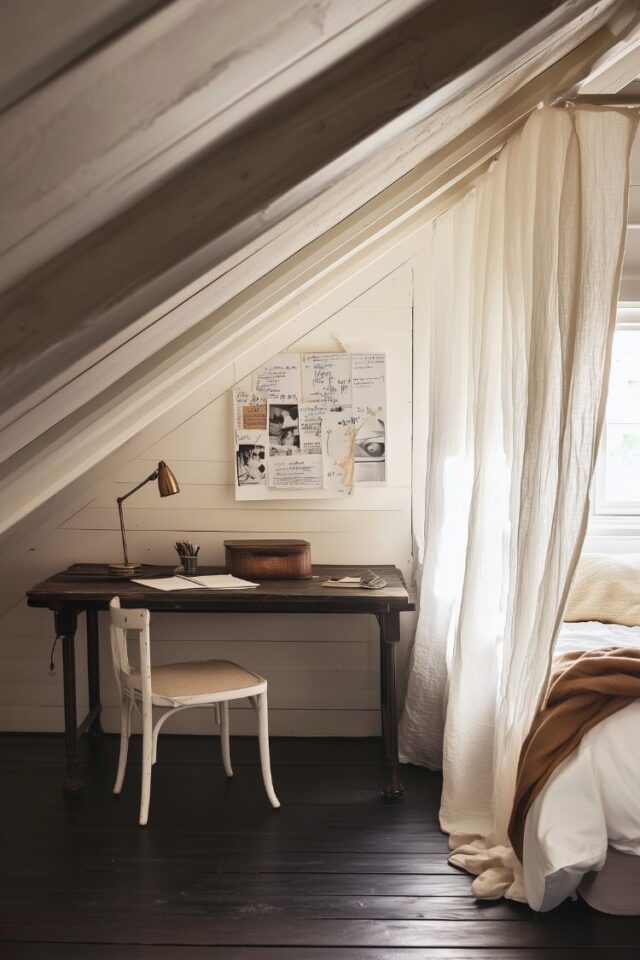 I Loved How These Small Cozy Bedroom Office Setups Feel Productive and Peaceful - H.M.G