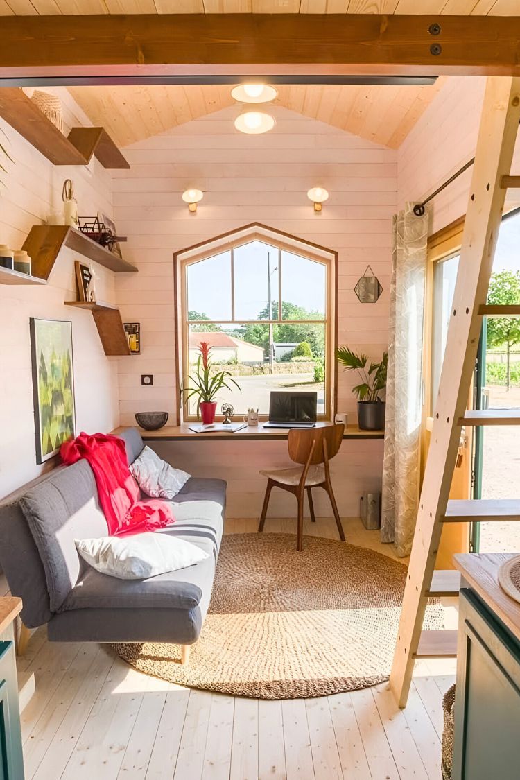 Under-the-Loft Bed Office