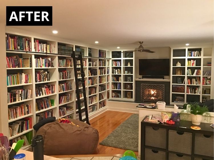 cozy home library
