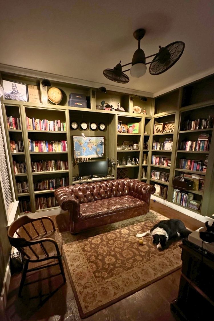cozy home library