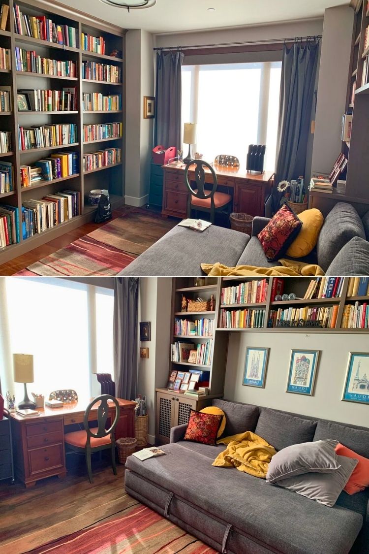 cozy home library