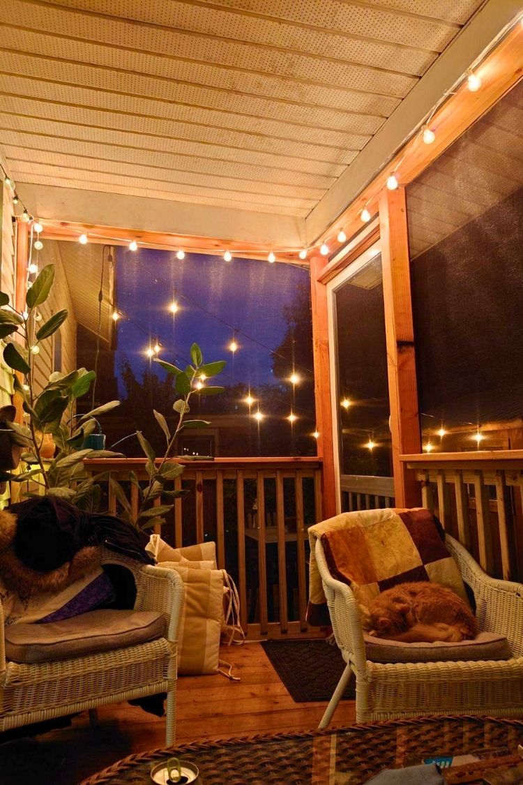 enclosed front porch