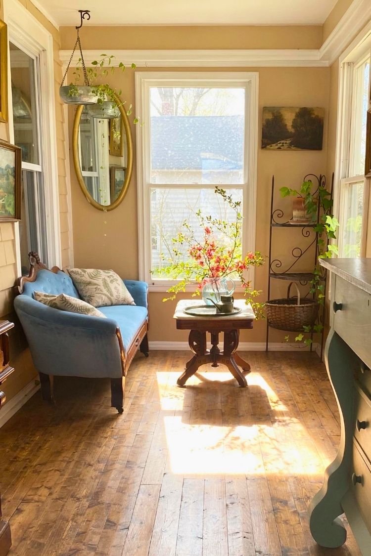 enclosed front porch
