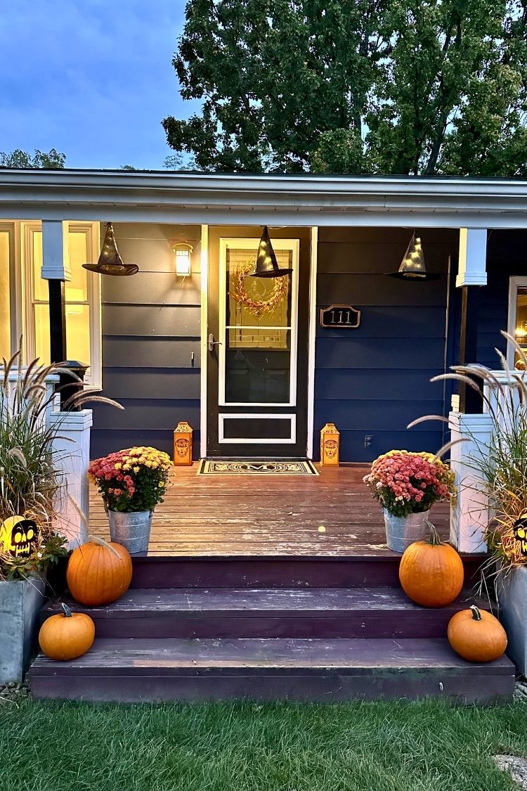 fall front porch