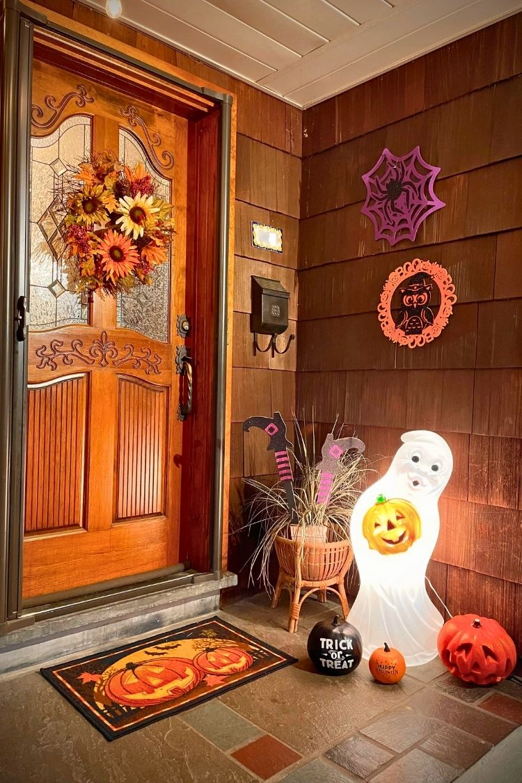halloween front porch