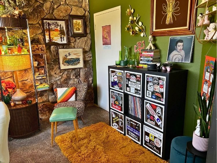 music and reading nook
