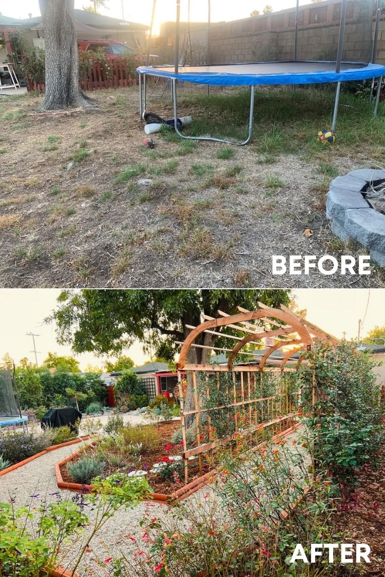backyard makeover idea