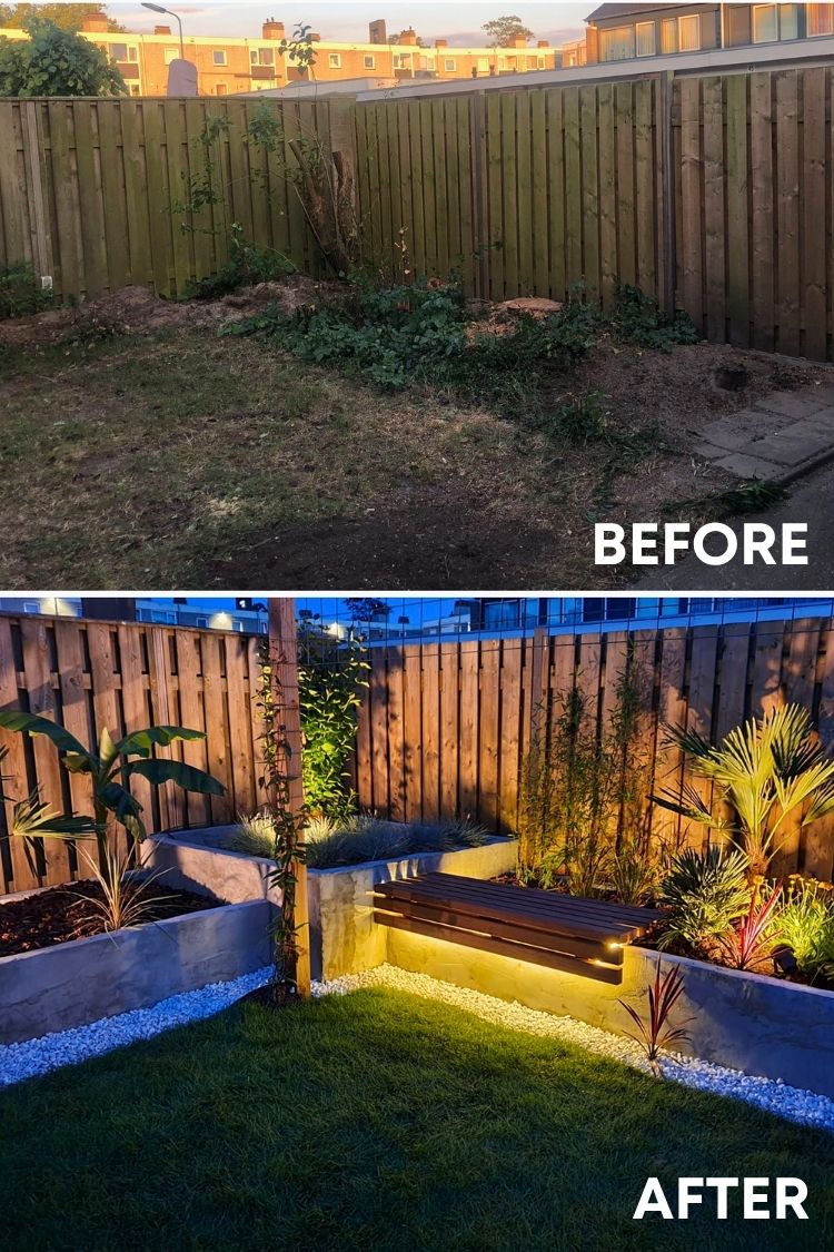 backyard makeover idea