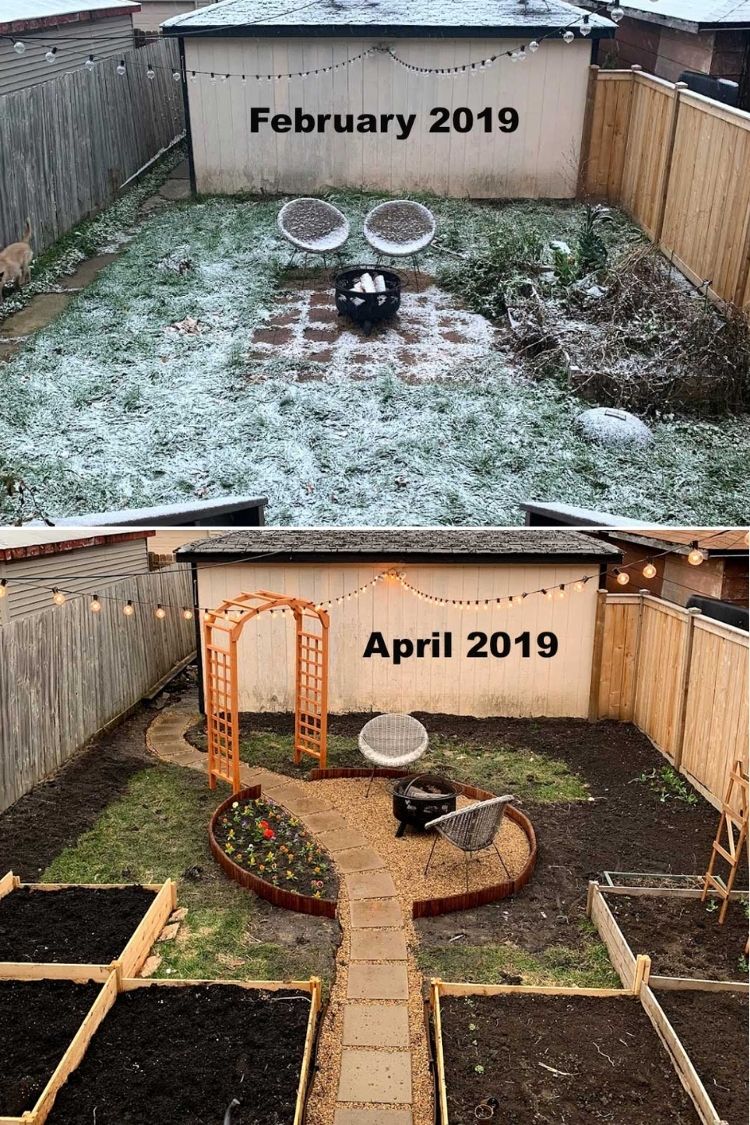 backyard makeover idea