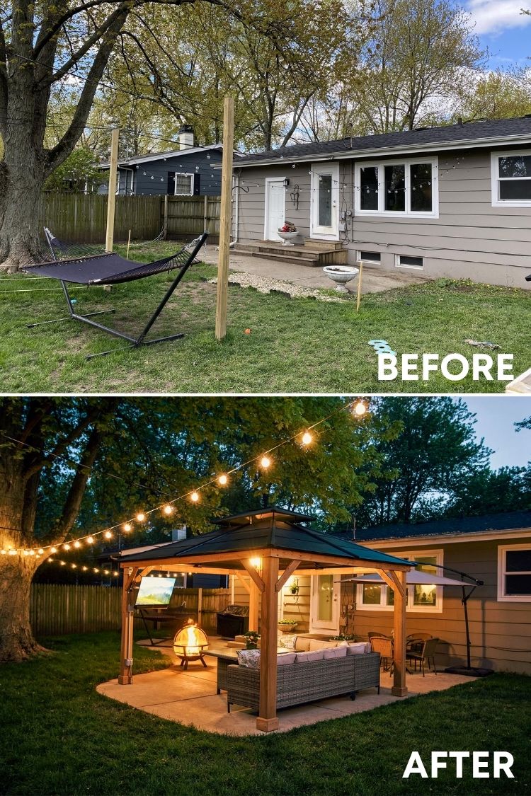 backyard makeover idea
