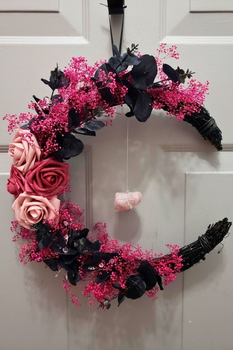 diy halloween wreath