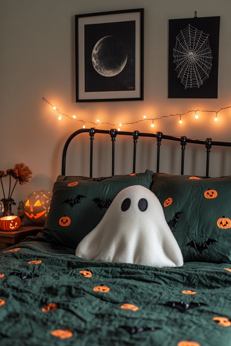 Easy DIY Halloween Bedroom