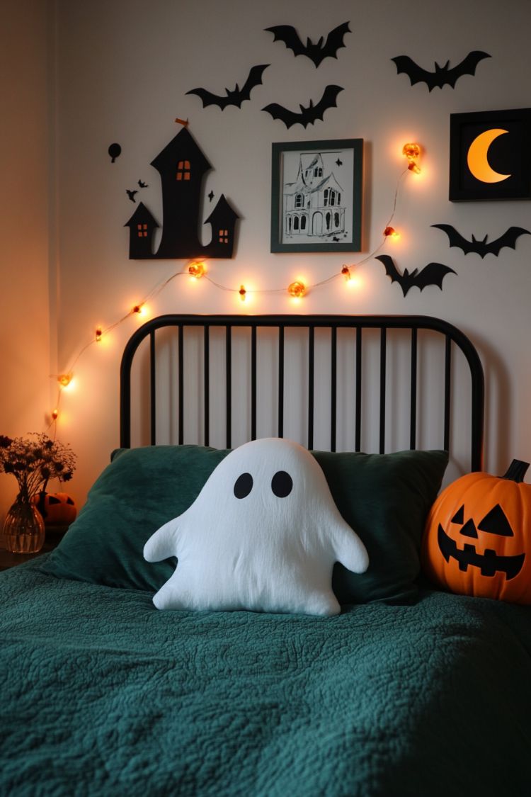 Easy DIY Halloween Bedroom