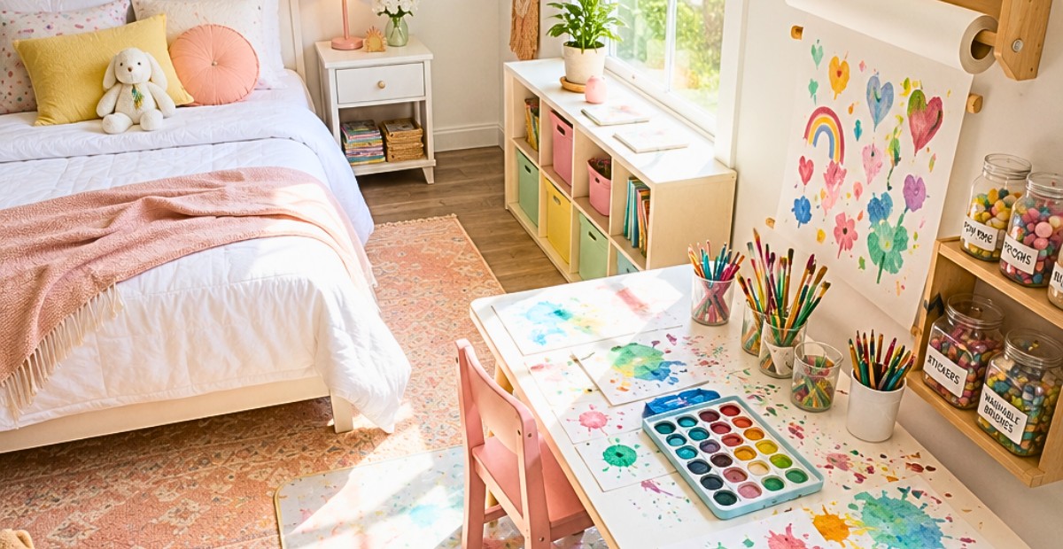 Fun and Cozy Toddler Bedroom Playroom Combos Your Kid Will Love